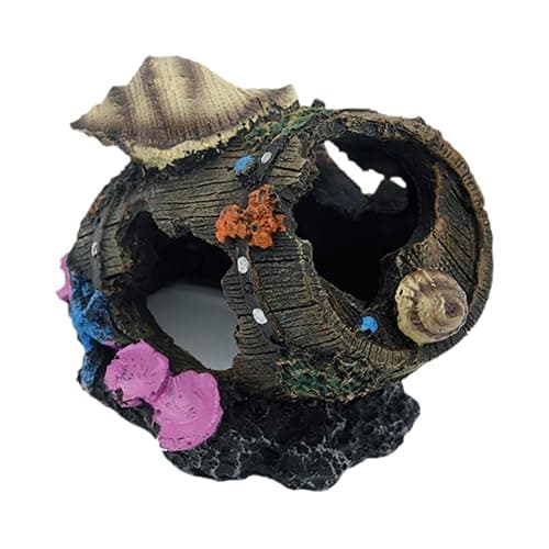 CALANDIS™ Fish Tank Decoration Crafts Hiding Place Landscaping Resin Aquarium Ornament | Decorations | Fish & Aquariums