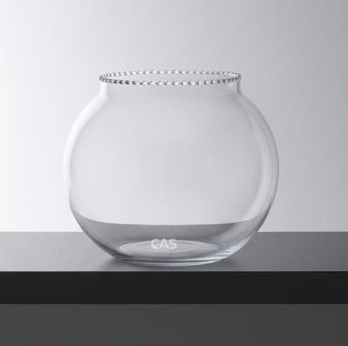 CAS 1L to 14L Glass Fish Bowl (Upto 3.6L) 8 inches Extra Thick Glass (80-200g) Increased in Weight from Normal Variant