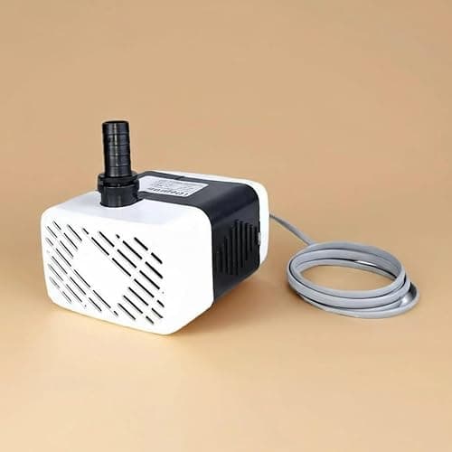 Depron 18W Submersible Water Pump for Air Cooler, Aquarium, Fountain, & Pond | 6-Foot Lift | Ultra Quiet, Energy Efficient, Long-Lasting Motor (Depcam pump pack 1)