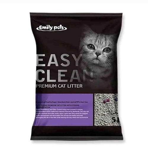 Emily Pets Premium Bentonite Cat Litter (Levender-5L)