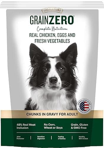 Grain Zero Adult Chicken Chunks Gravy Wet Dog Food,70gm