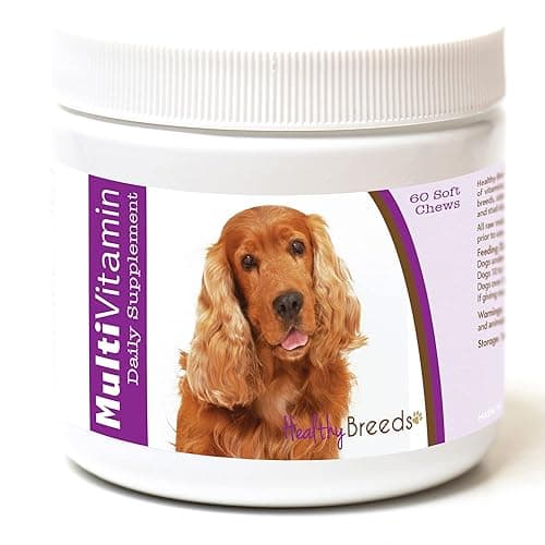 Healthy Breeds Cocker Spaniel Multi-Vitamin Soft Chews 60 Count
