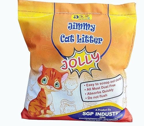 JiMMy Pet Products (5kg, Excellent Cat Litter Instant Clumping Baby Powder Fragrance)