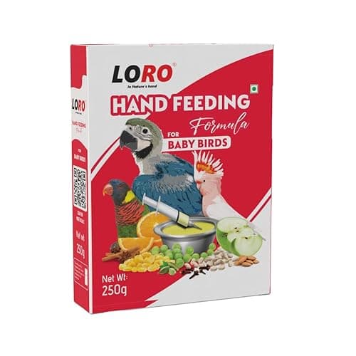 Loro Hand-Feeding Formula for Birds | an Advanced Growth Formula Developed for Weaning All Parrot Handfeeding Chicks