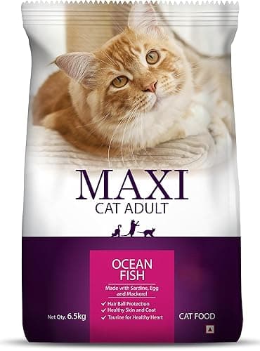 Maxi Ocean Fish Dry Cat Food 6.5kg, Adult