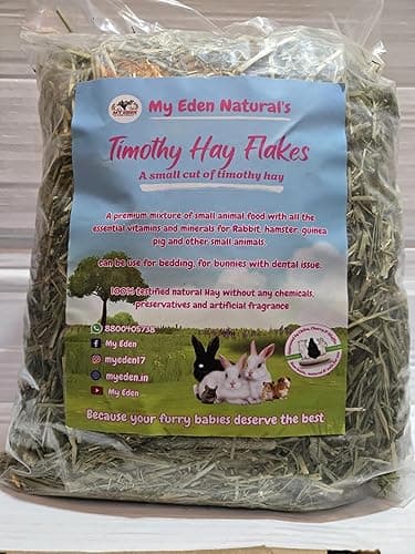 My Eden Small Cutting Timothy Hay Flakes (1 KG),Rabbit