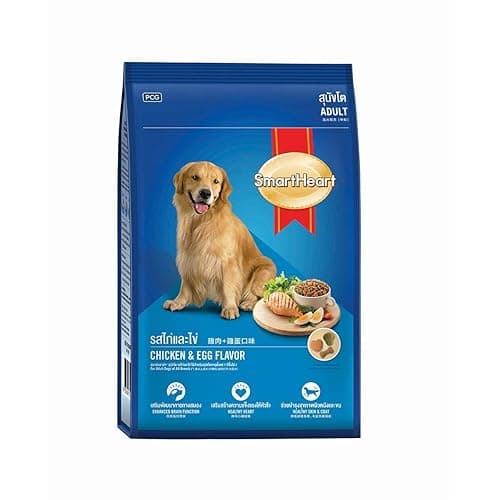 Smart Heart Adult Dry Dog Food Chicken & Egg Flavour 3 Kg.