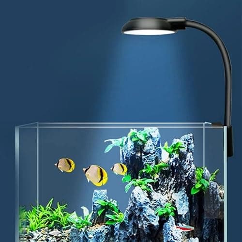 VAYINATO Petzlifeworld LY-307 | 5Watts | Fit for 1~2 Feet Tank High Brightness Clip On Aquarium LED Light | 360* Flexible | Light Weight