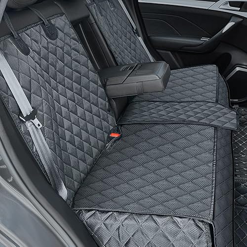 ANOSOSPECIAL Dog Car Seat Cover for Back Seat Cover,Non Stick Fur Rear Seat Protector for Pet,Nonslip Waterproof Durable Universal Fit Interior Backseat Covers for Auto Van SUV