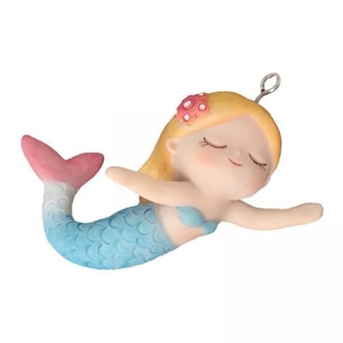 CALANDIS™ 2xCute Aquarium Mermaid Ornament Home Decor Accessories Miniatures Figures | Decorations | Fish & Aquariums