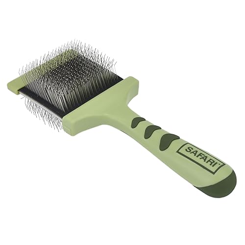 Coastal Pet Safari Dog Flexible Slicker Brush - Dog Brush for Shedding - Undercoat Rake & Grooming Tools for Small & Medium Pets - Small