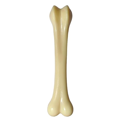 Dog Hard Chew Bone Toy for Adult Dogs โ Durable Teething Toy for Aggressive Chewers Suitable for Medium & Large Dogs