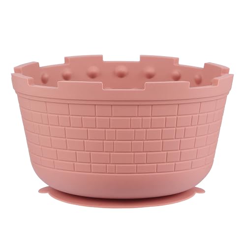 Dog Slow Feeder Lick Bowl-Anxiety Relief Dog Licking Mat Treat Dispenser with Bottom Suction for Small Medium and Large Breed Dogs, BPA Free Silicone