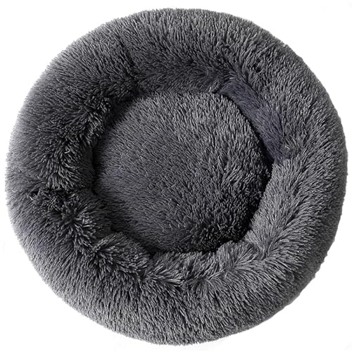 Donut Dog Bed Small Pet Bed Cat Bed Pet Beds Puppy Bed Kitten Bed Rabbit Bed Kitten Beds for Indoor Kittens Cat Beds for Indoor Cats Up to 7 Lbs