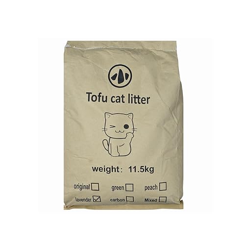 Emily Pets Tofu Cat Litter β Flushable, Biodegradable, Odour Control, 99% Dust-Free, Low Tracking (Lavender-11.5kg)