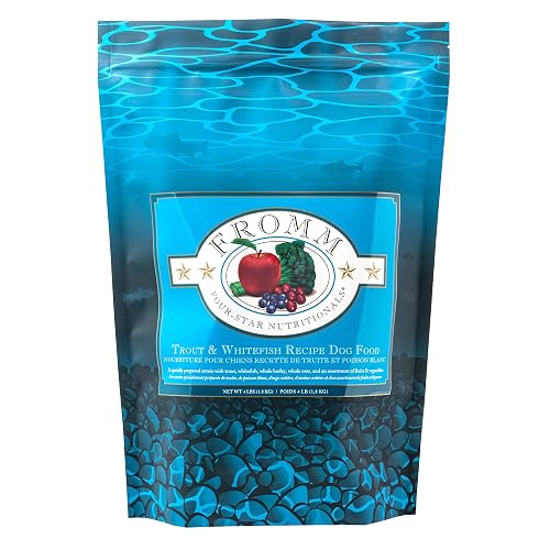 Fromm Four-Star Nutritionals Trout & Whitefish Dog Food - Premium Dry Dog Food - Trout Recipe - 4 lb