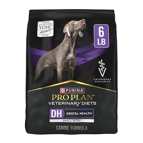 Pro Plan Veterinary Diets Purina Dental Health Small Bites Dog Food Dry Canine Formula - 6 lb. Bag