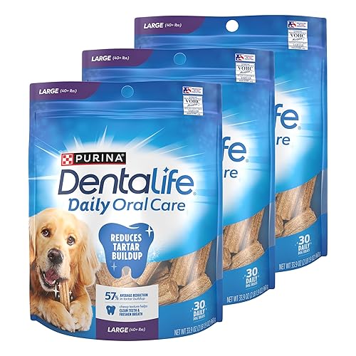 Purina DentaLife Daily Oral Care Dental Chews for Large Dogs - 90 ct.