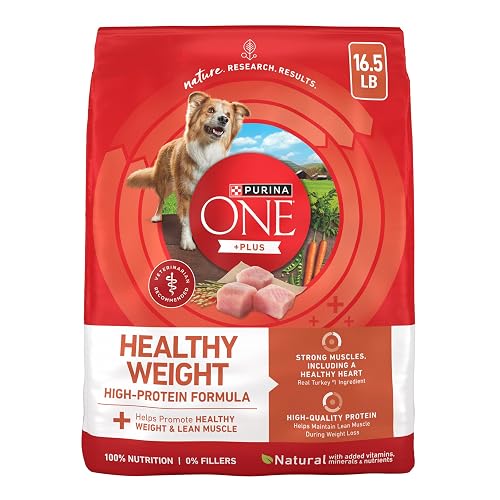 Purina ONE Plus Healthy Weight High-Protein Dog Food Dry Formula - 16.5 lb. Bag