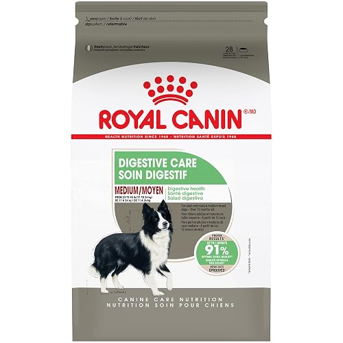 Royal Canin Canine Care Nutrition Medium Digestive Care Adult Dry Dog Food, 17 lb Bag