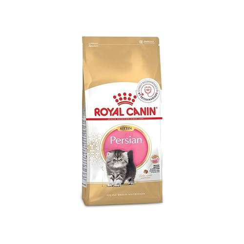 Royal Canin Persian Kitten Food, Dry Food, Supports Healthy Growth & Long Hair, Digestive Health, and Immunity System, 400 Grams
