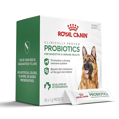 Royal Canin Probiotics for Dogs Digestive and Immune Health Powder Supplement for Dogs of All Ages, 30 Count