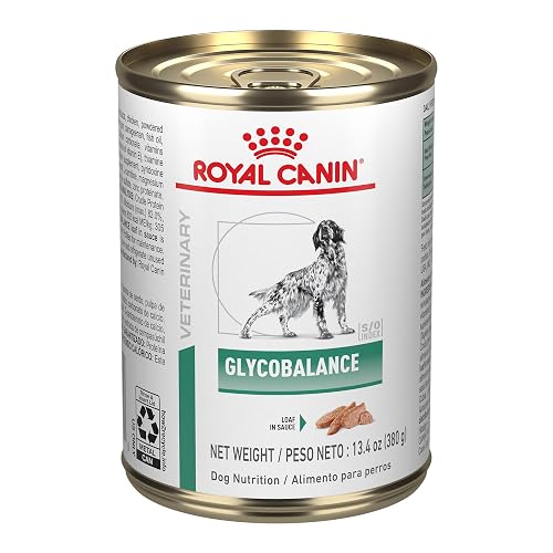 Royal Canin Veterinary Diet Canine Glycobalance Adult Loaf in Sauce Dog Food, 13.4 oz (Pack of 12)