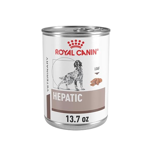Royal Canin Veterinary Diet Canine Hepatic Adult Loaf Dog Food, 13.7 oz (Pack of 24)