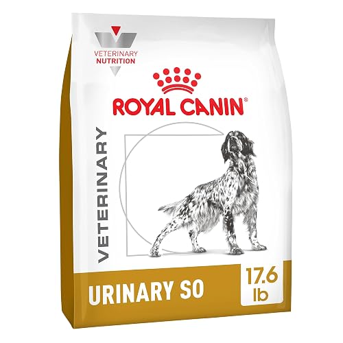 Royal Canin Veterinary Diet Canine Urinary SO Adult Dry Dog Food, 17.6 lb Bag