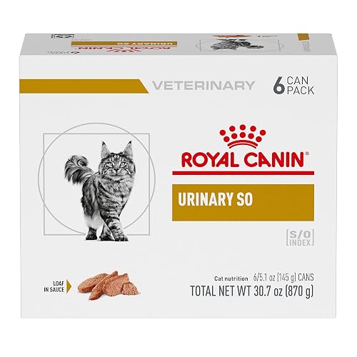 Royal Canin Veterinary Diet Feline Adult Loaf in Sauce Cat Food, 5.1 oz (Pack of 6)