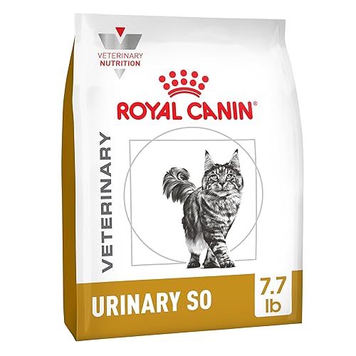 Royal Canin Veterinary Diet Feline Urinary SO Adult Dry Cat Food, 7.7 lb Bag