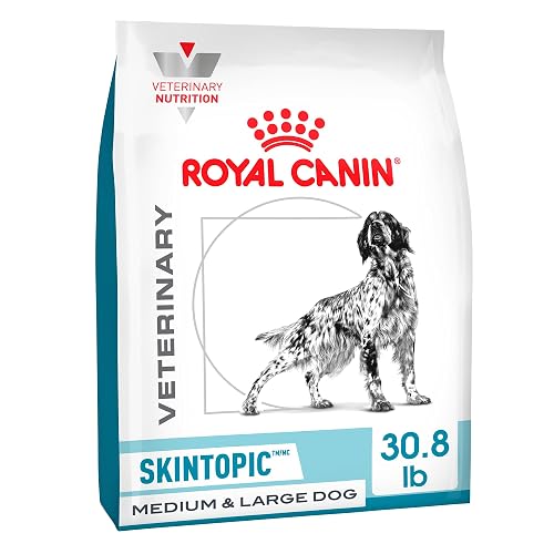 Royal Canin Veterinary Diet Medium and Large Skintopic Dry Dog Food, 30.86 lb Bag