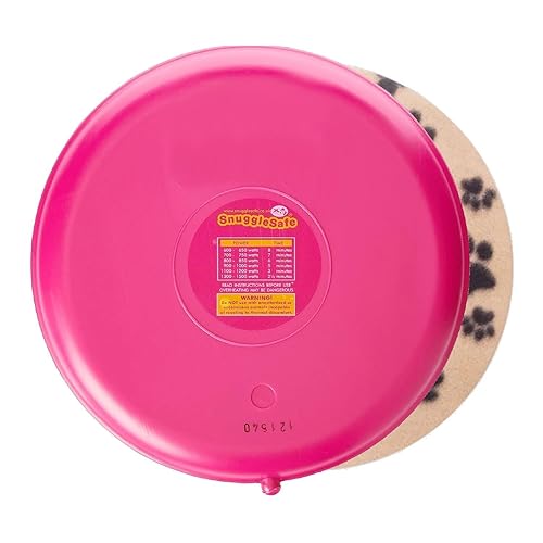 SnuggleSafe Original Microwave Heat Pad for Pets - Chew Proof, Water Resistant Heating Disc for Dogs, Cats, Rabbits, Guinea Pigs and Small Animals - Up to 10 Hours Warmth
