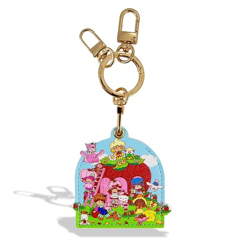 Sonix x Sanrio Keychain Case Compatible with Apple AirTag | Protective AirTag Cover Keychain Charm | Hello Kitty & Friends x Strawberry Shortcake