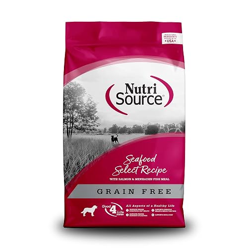 Tuffy'S Pet Food 131755 Nutrisource Select Grain Free Seafood For Adult Dog, 15 Lb